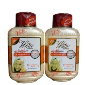 White Express Glow Light Body Lotion 500ML 2pieces